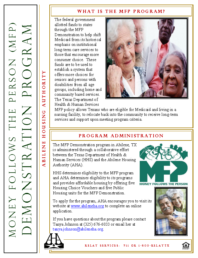 MFP Program informational flyer
